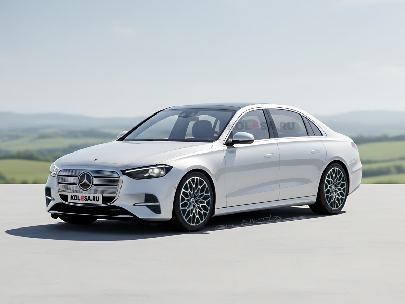 Новый электрический Mercedes-Benz E-класса: первые изображения