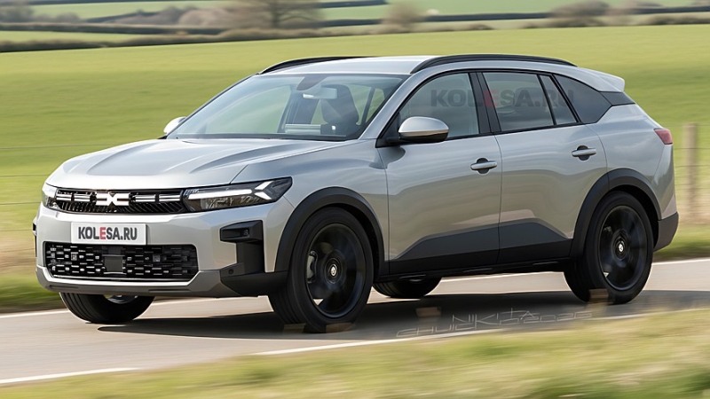 Новый кросс-универсал Dacia: первые изображения