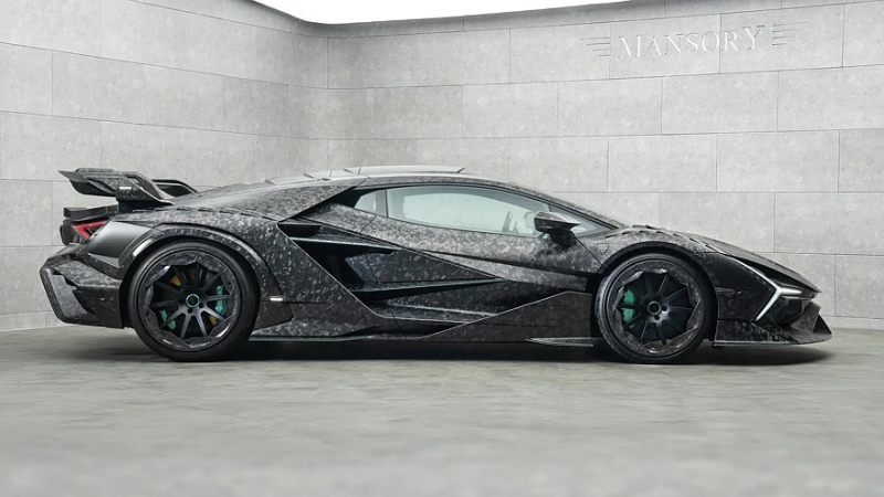 Алмаз, а не карбонарий: представлен Mansory Carbonado X на базе Lamborghini Revuelto