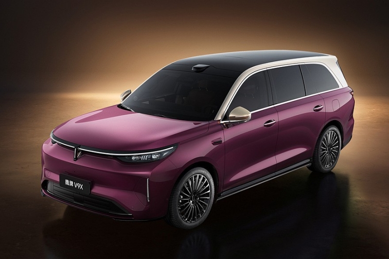 Great Wall полностью раскрыл внешность большого кроссовера Wey V9X