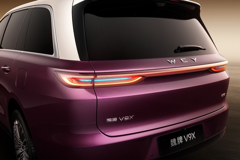 Great Wall полностью раскрыл внешность большого кроссовера Wey V9X