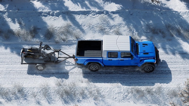 Jeep Gladiator обзавёлся олдскульной двухцветной версией Whitecap