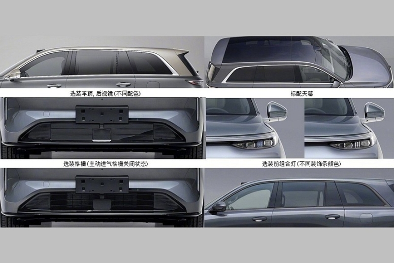 Кроссовер Wey V9X от Great Wall раскрылся досрочно: он больше доступного в России Wey 07