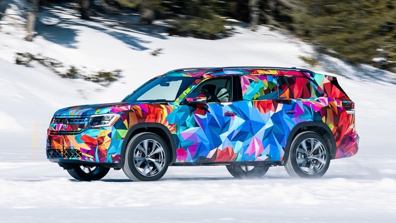 Новый Volkswagen Atlas для США готовится к премьере: есть отличия от «китайца»