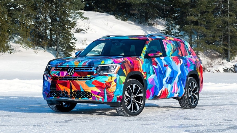 Новый Volkswagen Atlas для США готовится к премьере: есть отличия от «китайца»