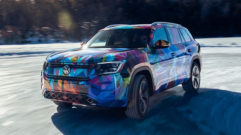 Новый Volkswagen Atlas для США готовится к премьере: есть отличия от «китайца»