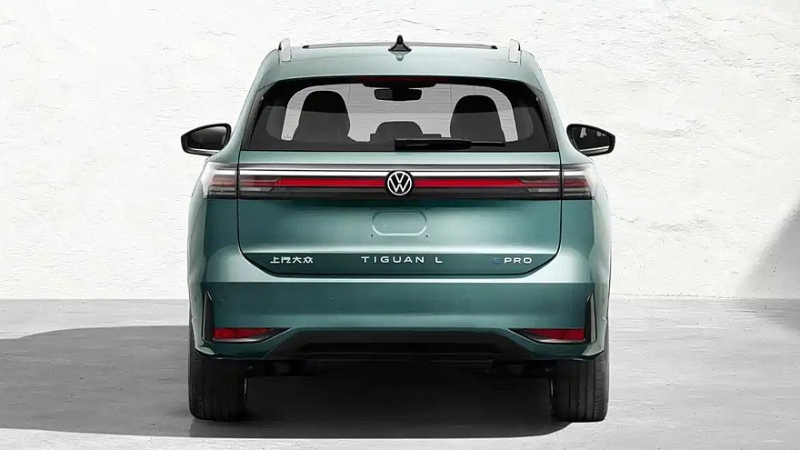 Volkswagen Tiguan L ePro: гибридный кроссовер со своим дизайном