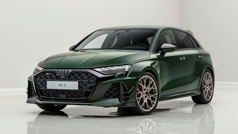 Audi RS 3 competition limited: регулируемая подвеска, новый обвес и большая наценка