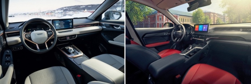 Haval Jolion получил в России обновлённый салон и более тяговитый мотор. Объявлены цены