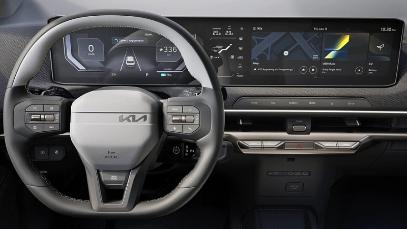 Kia запустила серийное производство кроссовера EV2 на заводе в Словакии