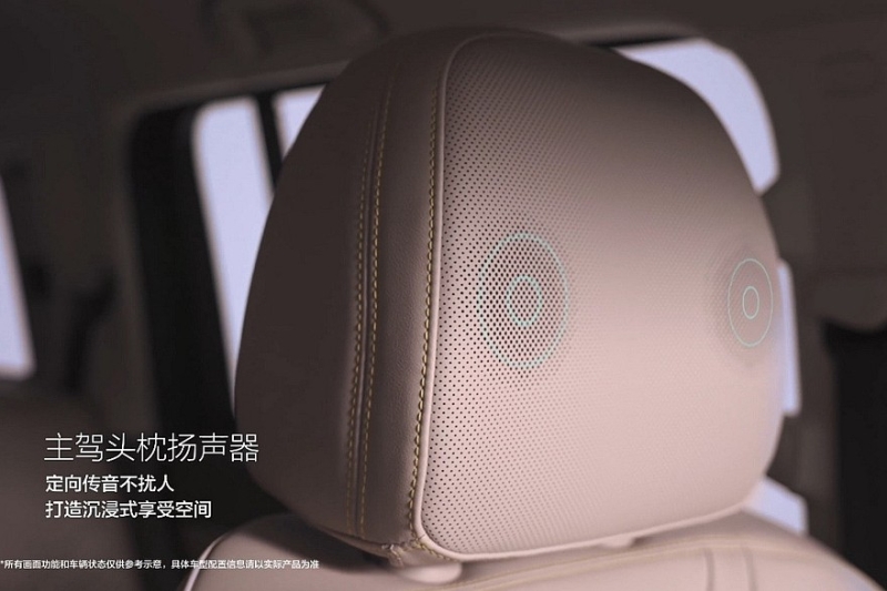 Удлинённый кроссовер Haval Raptor Plus: показан интерьер