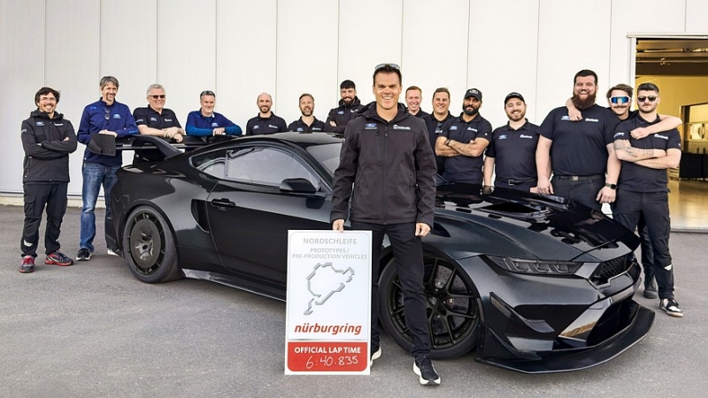 Ford Mustang GTD: новая хардкорная версия Competition и новый рекорд Нюрбургринга