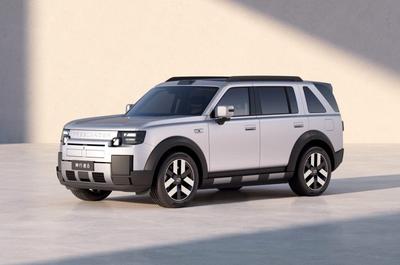 Freelander 8: рассекречена внешность серийного большого SUV от Land Rover и Chery