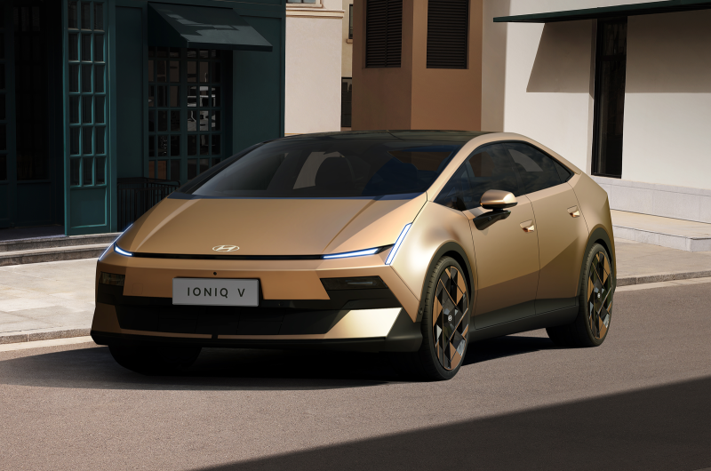 Hyundai представил серийный однообъёмник Ioniq V, предназначенный для Китая