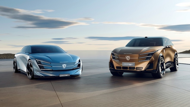 Марка Peugeot показала в Пекине потенциального преемника модели 508 и большой SUV