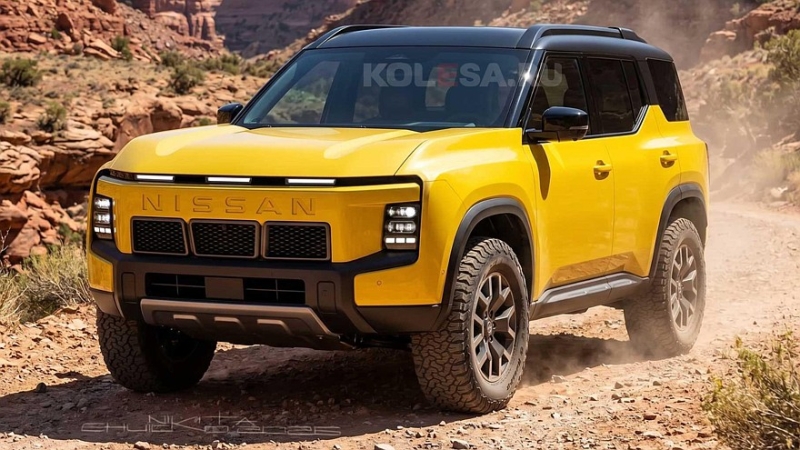 Новый Nissan Xterra: первые изображения