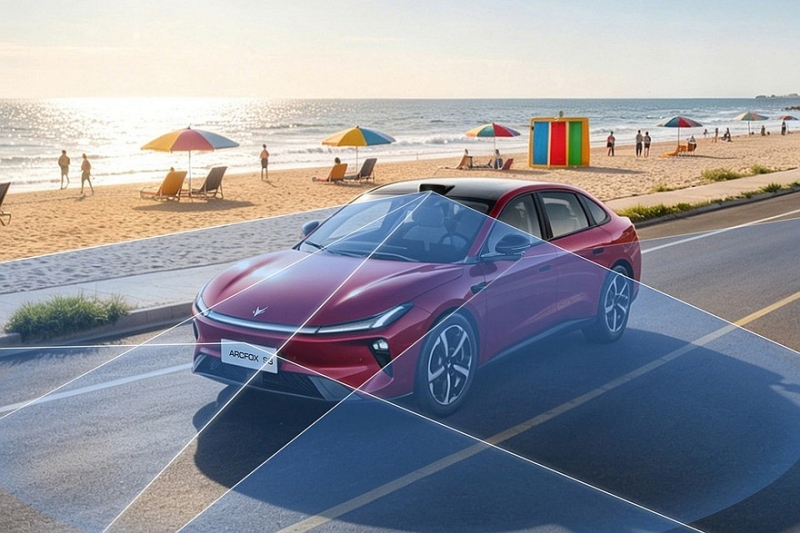 Представлен крупный и недорогой седан Arcfox S3 от BAIC