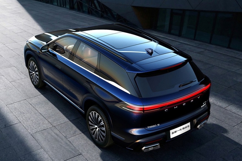 Рестайлинговый Chery Tiggo 9 выходит на рынок: новый салон и скидки