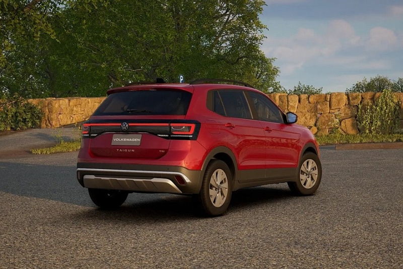 Рестайлинговый кроссовер Volkswagen Taigun: более солидный облик и новая коробка