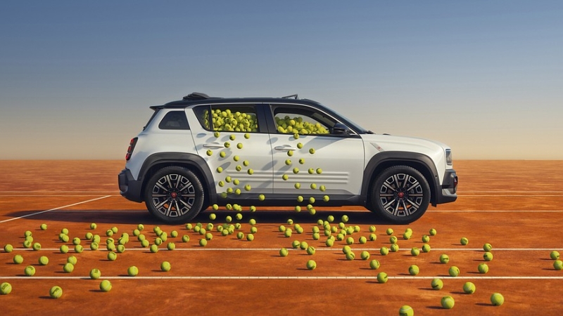 Вдохновлённый чемпионатом Франции по теннису: представлен Renault 4 Roland-Garros