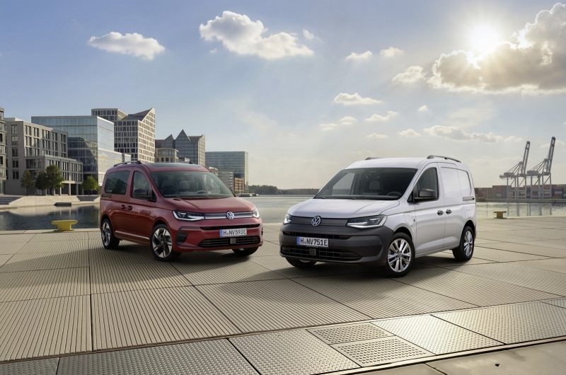 Volkswagen готовится обновить Caddy, пока рассекречен экстерьер