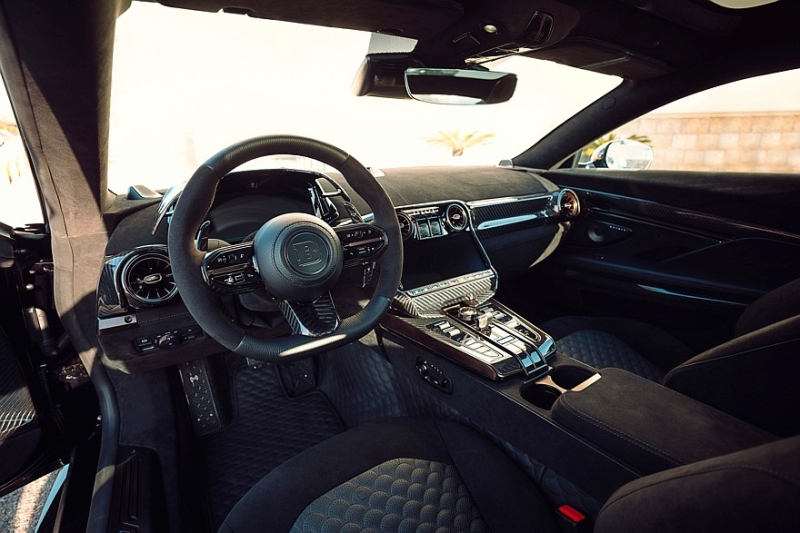 Brabus Bodo: образцовое купе Gran Turismo с 1000-сильным V12 и карбоновым кузовом