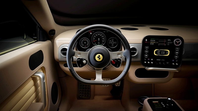 Электрический лифтбек Ferrari Luce: шок-дизайн, 4 мотора, 1050 л.с. и 2,5 с до &laquo;сотни&raquo;