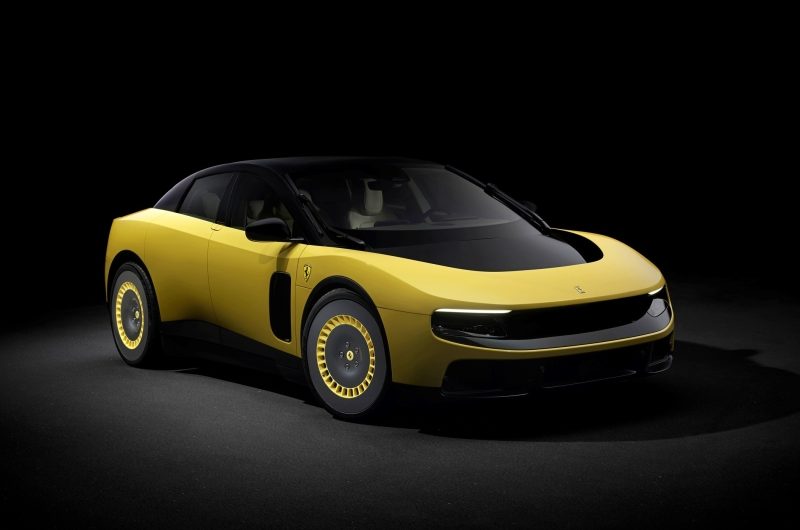 Электрический лифтбек Ferrari Luce: шок-дизайн, 4 мотора, 1050 л.с. и 2,5 с до «сотни»