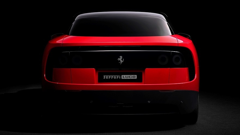 Электрический лифтбек Ferrari Luce: шок-дизайн, 4 мотора, 1050 л.с. и 2,5 с до &laquo;сотни&raquo;