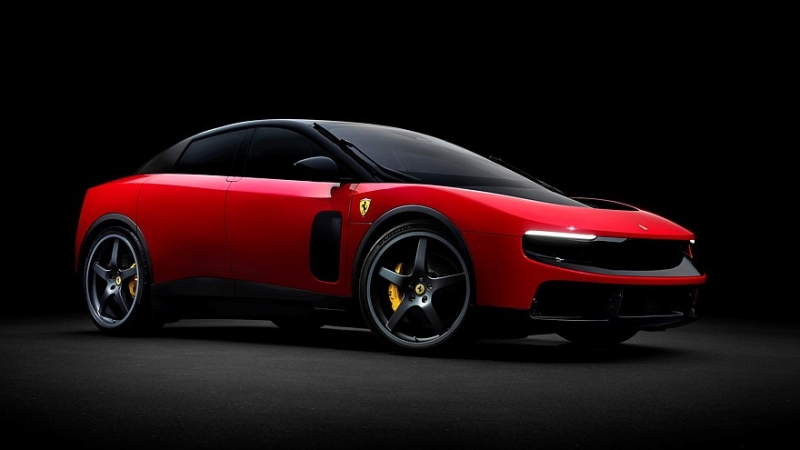 Электрический лифтбек Ferrari Luce: шок-дизайн, 4 мотора, 1050 л.с. и 2,5 с до &laquo;сотни&raquo;