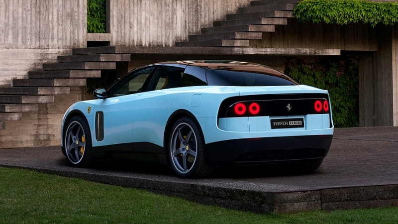 Электрический лифтбек Ferrari Luce: шок-дизайн, 4 мотора, 1050 л.с. и 2,5 с до &laquo;сотни&raquo;
