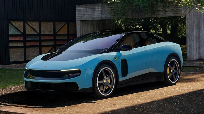 Электрический лифтбек Ferrari Luce: шок-дизайн, 4 мотора, 1050 л.с. и 2,5 с до &laquo;сотни&raquo;