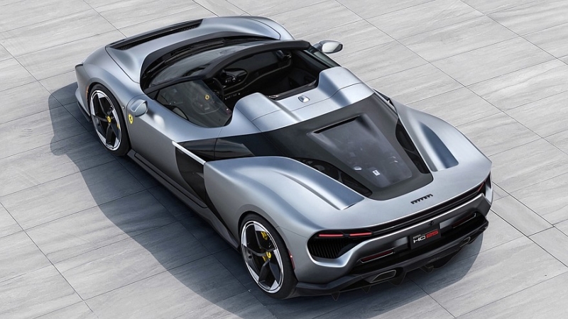 Ferrari HC25: очень интересный вариант дизайна для ушедшего Ferrari F8 Spider