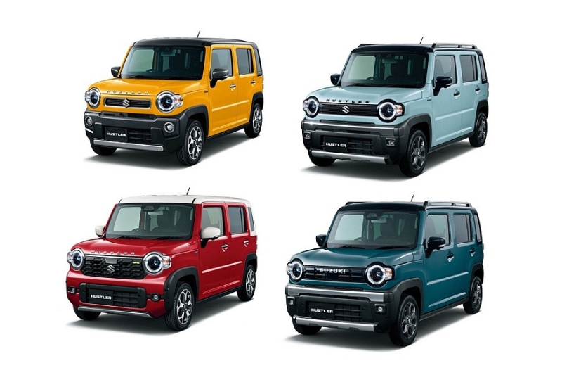Кроссовер Suzuki Hustler и его &laquo;внедорожная&raquo; версия Tough Wild пережили скромный рестайлинг