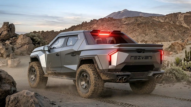 Мой Ford &mdash; моя крепость: представлен пикап Rezvani Fortress на базе Ford F-150 Raptor