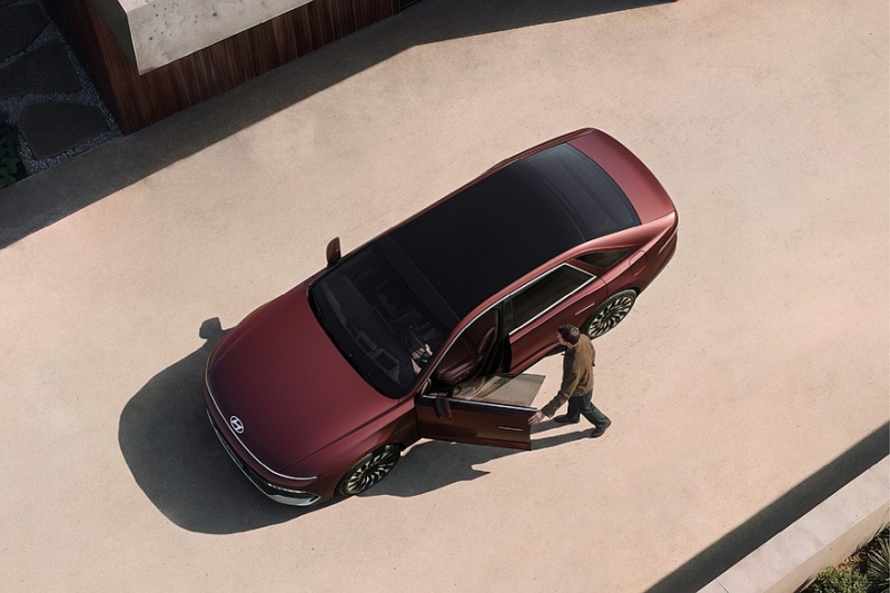 Роскошный седан Hyundai Grandeur с новым салоном: полноценная премьера