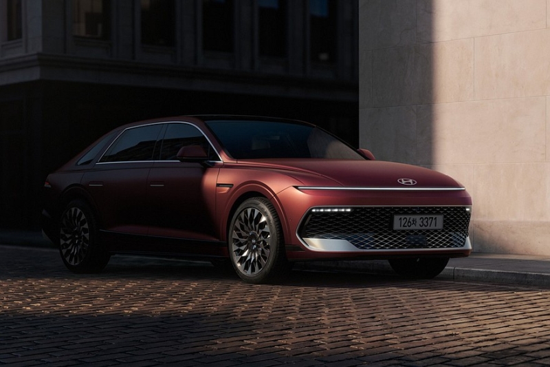Роскошный седан Hyundai Grandeur с новым салоном: полноценная премьера