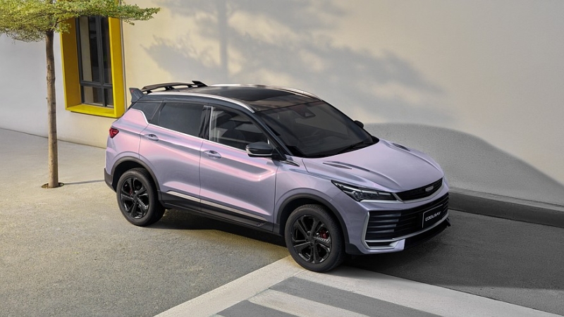 Свежий кроссовер Geely Coolray выйдет на российский рынок в единственной комплектации