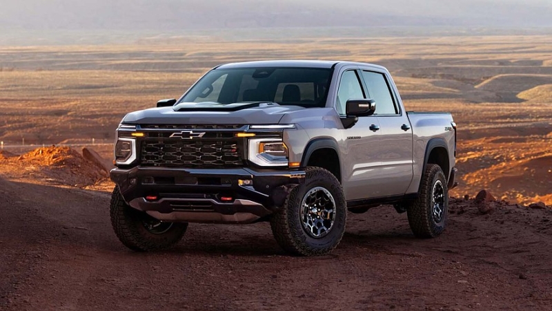 Дебютировал новый пикап Chevrolet Silverado, в том числе топовые версии ZR2 и High Country