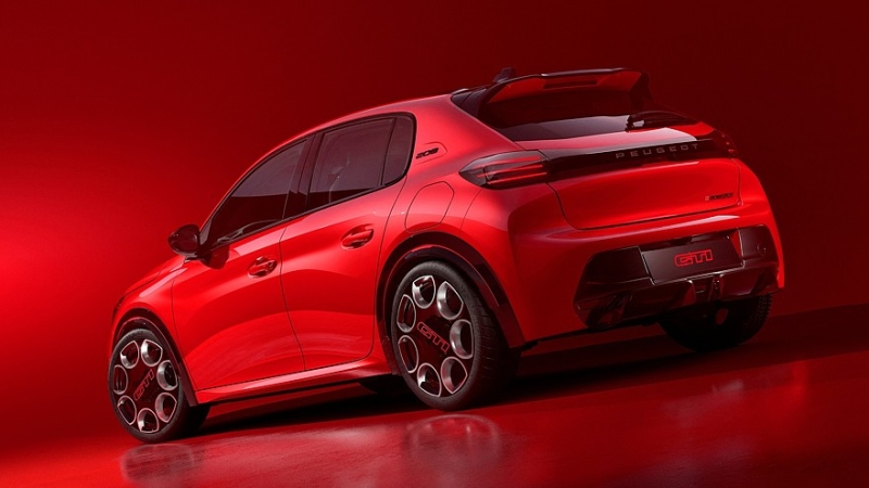 Серийный хот-хэтч Peugeot E-208 GTi: раскрыты внешность и салон