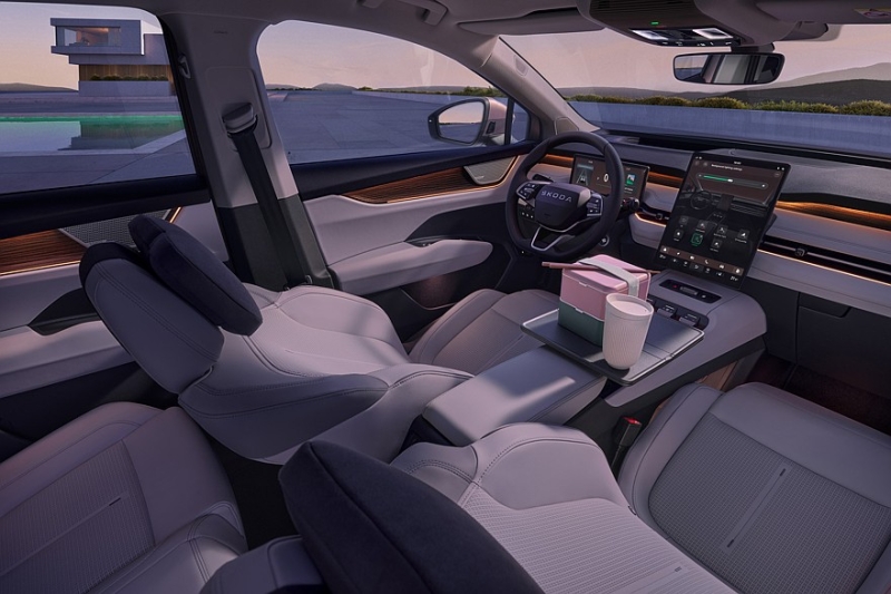 Skoda полностью рассекретила новый флагманский трёхрядный кроссовер Peaq, цены известны