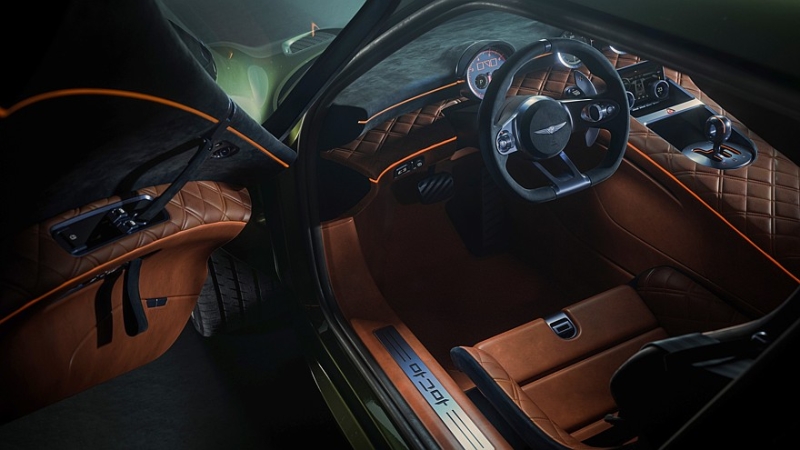 Суперкар Genesis Magma GT: обновлён дизайн, раскрыт салон, показана гоночная версия GT3