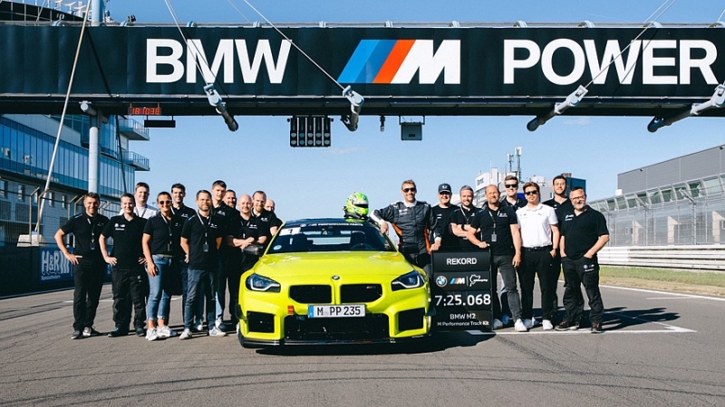 BMW M2 обновил рекорд Нюрбургринга благодаря трековому пакету