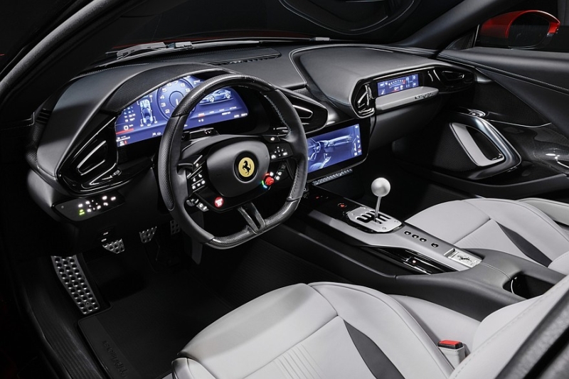 Ferrari 12Cilindri Manuale: очень дорогой симулятор МКП с «защитой от дурака»