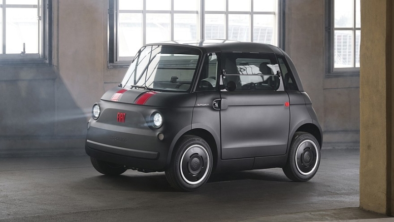 Fiat подготовил спецверсию Topolino Sport и концепт Multiplina