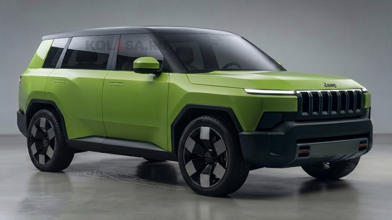 Новый флагманский внедорожник Jeep: первые изображения