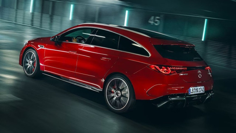 Новый Mercedes-AMG CLA 45: 680-сильная трёхмоторная установка, 2,7 секунды до &laquo;сотни&raquo;