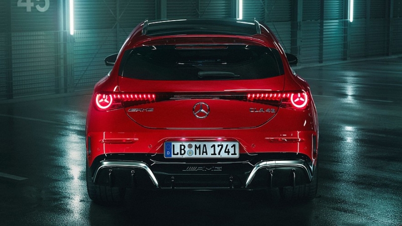 Новый Mercedes-AMG CLA 45: 680-сильная трёхмоторная установка, 2,7 секунды до &laquo;сотни&raquo;