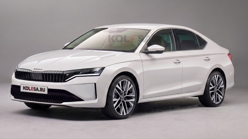 Второй рестайлинг Skoda Octavia: первые изображения
