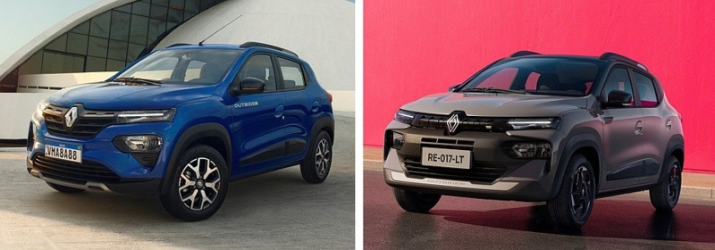 Бюджетник Renault Kwid с ДВС обновлён на фоне отставки электрического брата